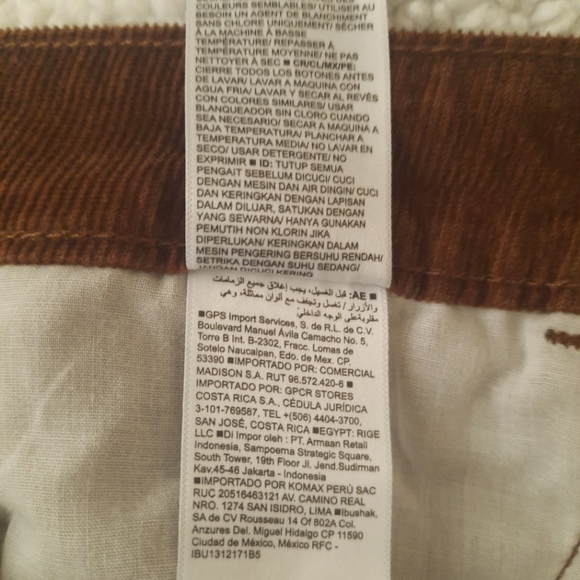 Womens Brown Burnt Umber Cordoroy Old Navy Rockstar Super Skinny Mid-Rise Sz 8 - Picture 10 of 11